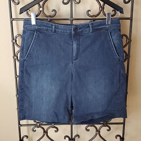 NYDJ Jean Bermuda Shorts - Size 6 - Picture 1 of 7